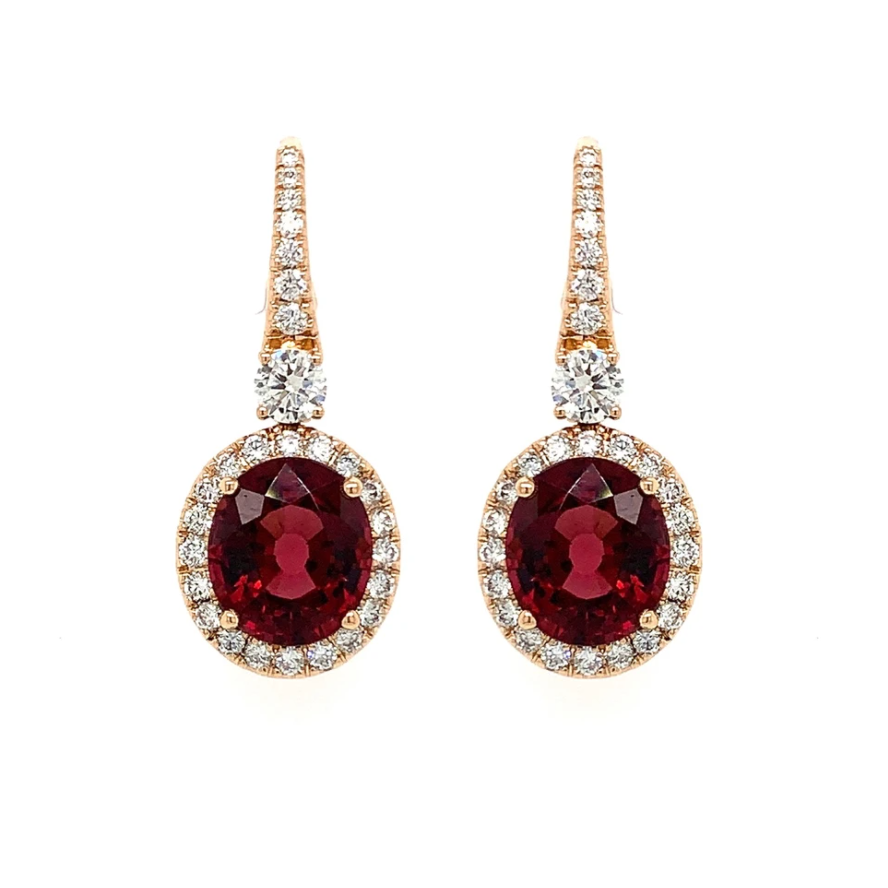Diamond and Garnet Drops